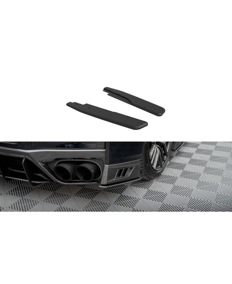 LAMES DE PARE CHOCS ARRIERE STREET PRO NISSAN GTR R35 (16-22) - MAXTON DESIGN