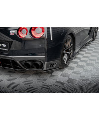 LAMES DE PARE CHOCS ARRIERE STREET PRO NISSAN GTR R35 (16-22) - MAXTON DESIGN
