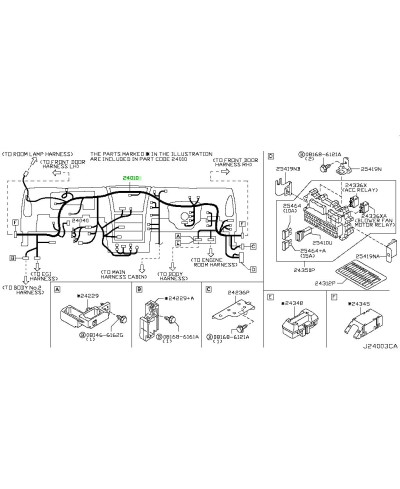 FAISCEAU TABLEAU DE BORD AVEC MODULE ECU 350Z RHD NISSAN....REF?+ SCREENSHOT