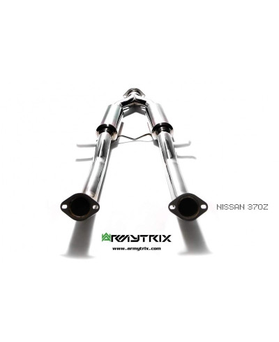 CATBACK A VALVES INOX NISSAN 370Z - ARMYTRIX 