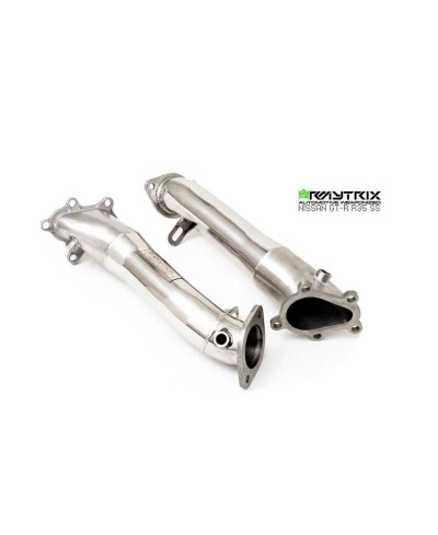 DOWNPIPES DECATA INOX NISSAN GT-R R35 - ARMYTRIX
