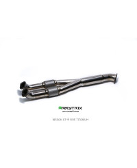 Y PIPE TITANE NISSAN GT-R R35 (2007-2022) - ARMYTRIX 