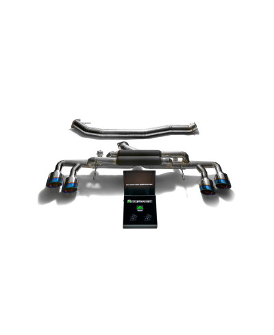 CATBACK A VALVES TITANE NISSAN GT-R R35 - ARMYTRIX