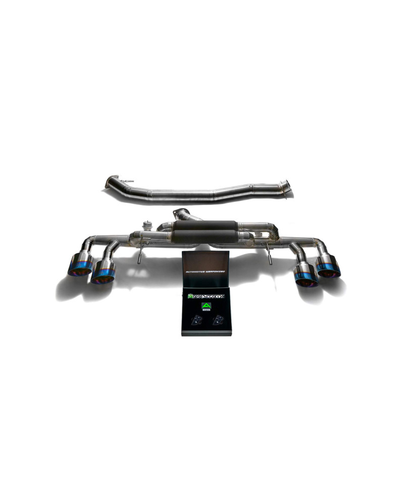 CATBACK A VALVES TITANE NISSAN GT-R R35 - ARMYTRIX