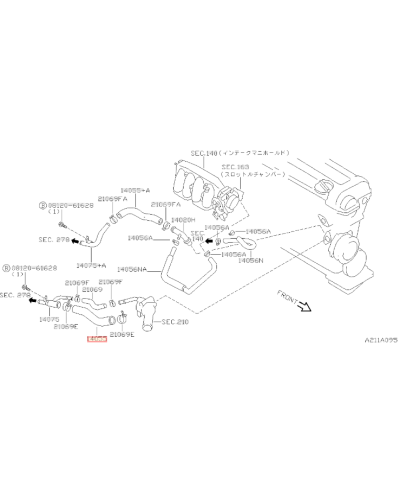 DURITE EAU S14SR20DET