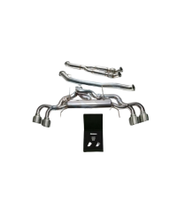 CATBACK A VALVES INOX 102MM NISSAN GT-R R35 - ARMYTRIX 