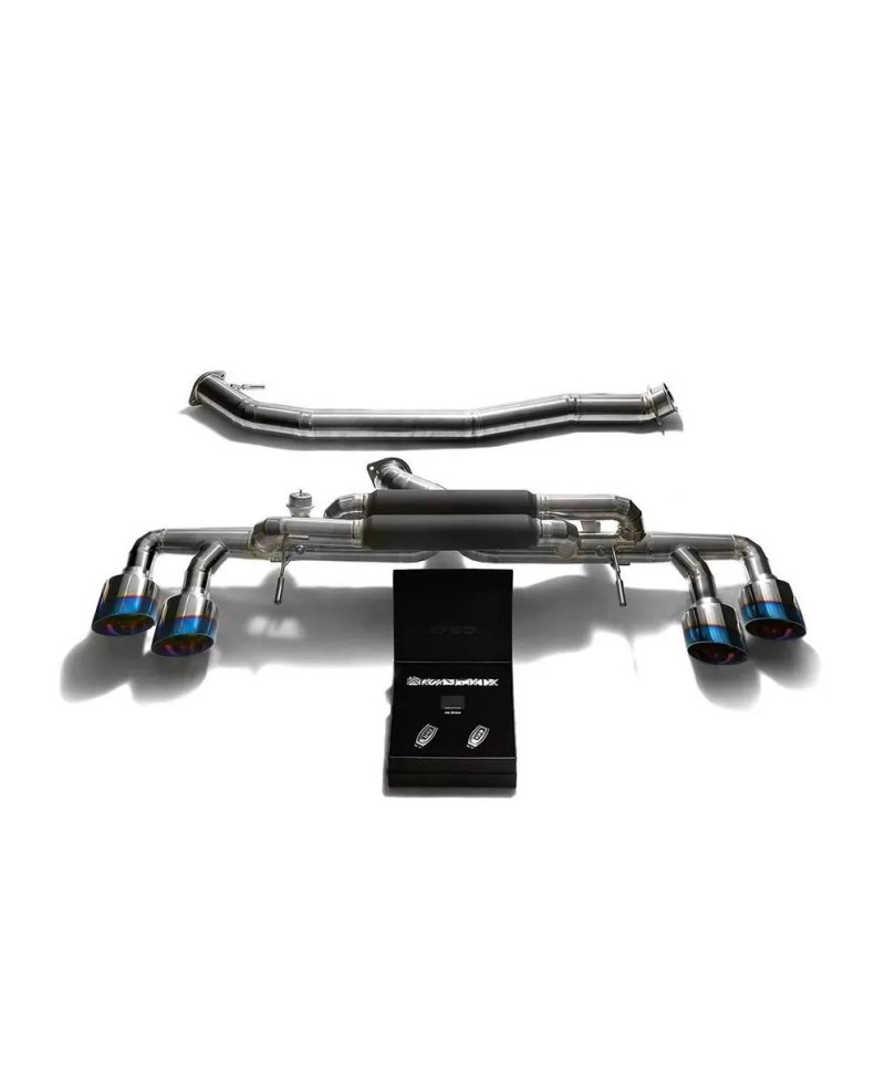 CATBACK A VALVE TITANE 90MM NISSAN R35 GT-R (2007-2021) - ARMYTRIX