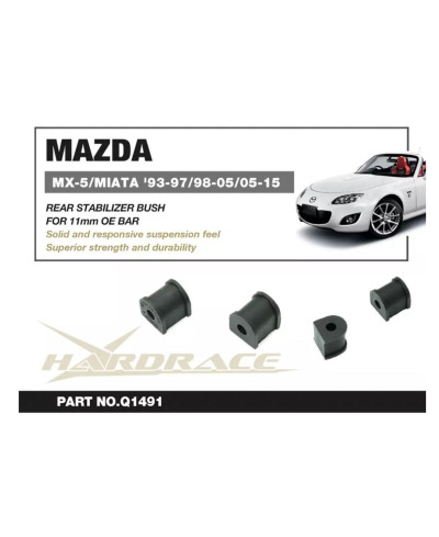 SILENT BLOC DE BARRE STABILISATRICE ARRIERE MAZDA MX-5 - HARDRACE