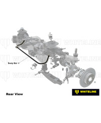 BARRE ANTIROULIS ARRIERE Ø18MM TOYOTA SUPRA (19-20), BMW Z4 (2018) 