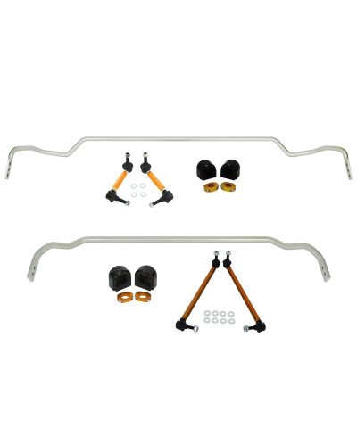 KIT COMPLET BARRE ANTI ROULIS AVANT/ARRIERE TOYOTA SUPRA 3.0 / BMW Z4 - WHITELINE