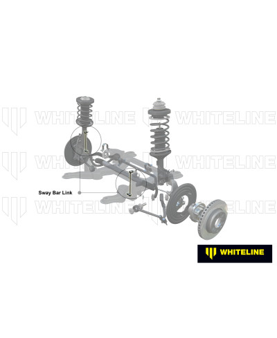 SET BIELLETTES DE BARRE ANTIROULIS AVANT TOYOTA SUPRA MK5/ BMW Z4 - WHITELINE