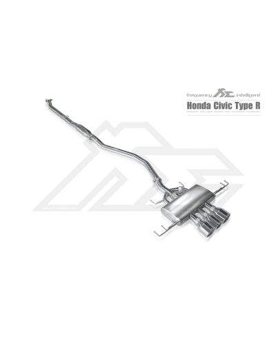 CATBACK A VALVE INOX HONDA CIVIC TYPE R FK8 - FI EXHAUST 
