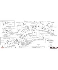 ECROU ECHAPPEMENT DOWNPIPE M10 NISSAN