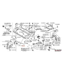 SILENTBLOC BARRE STABILISATRICEAVANT R32 / R33 / R34 GTR 4WD NISSAN 