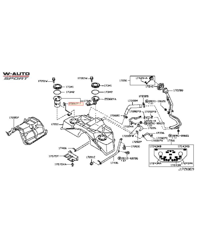 JAUGE DROITE 350Z 370Z NISSAN