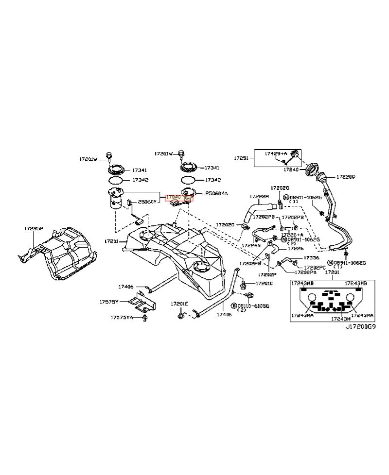 POMPE A ESSENCE + JAUGE 350Z NISSAN