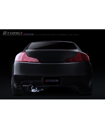 CATBACK TITANIUM INFINITI G35 TOMEI 