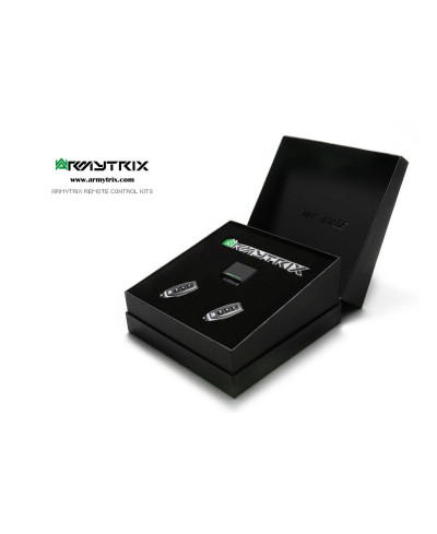 KIT TELECOMMANDES SANS FIL POUR ECHAPPEMENT ARMYTRIX A VALVES - ARMYTRIX