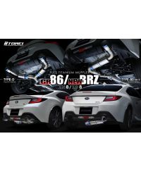 KIT COMPLET SILENCIEUX TITANE EXPREM TI TYPE-80 V2 TOYOTA 86/ SUBARU BRZ/ SCION FRS - TOMEI 