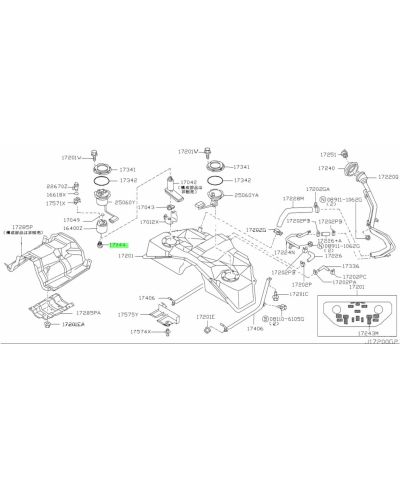 JOINT POMPE 350Z NISSAN