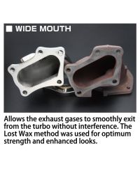 OUTLET PIPE 1JZ-GTE TOYOTA CHASER/MARK2/SOARER - TOMEI 