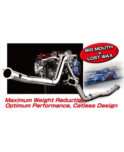 DOWNPIPE EXPREME V2 SUBARU EJ SINGLE SCROLL WRX/STI - TOMEI 