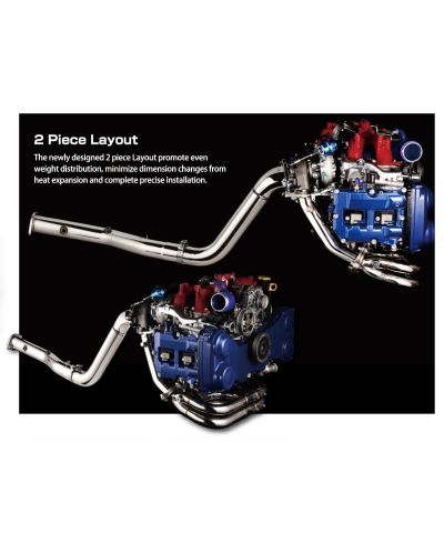 DOWNPIPE EXPREME V2 SUBARU EJ SINGLE SCROLL WRX/STI - TOMEI 