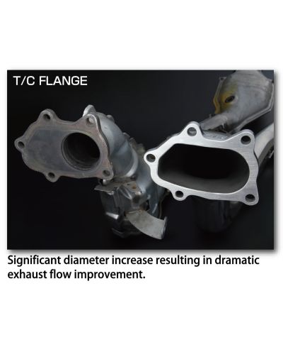 DOWNPIPE EXPREME V2 SUBARU EJ SINGLE SCROLL WRX/STI - TOMEI 