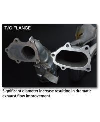 DOWNPIPE EXPREME V2 SUBARU EJ SINGLE SCROLL WRX/STI - TOMEI 