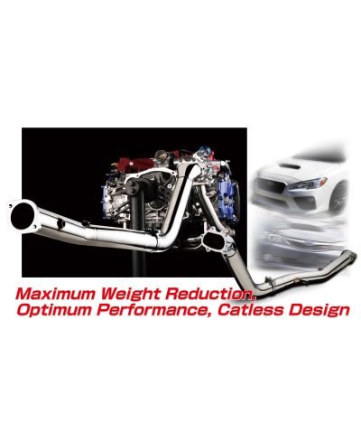 DOWNPIPE EXPREME V2 SUBARU EJ SINGLE SCROLL WRX/STI (GR/GV/GE/GH/VA ) - TOMEI 