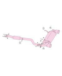 CATBACK LEGALIS R NISSAN 350Z FUJITSUBO 