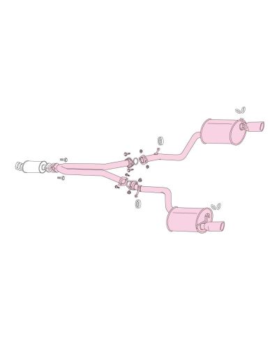 CATBACK LEGALIS R TOYOTA ARISTO FUJITSUBO 