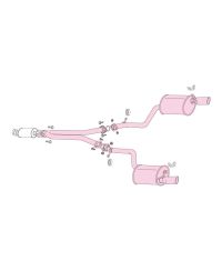 CATBACK LEGALIS R TOYOTA ARISTO FUJITSUBO 