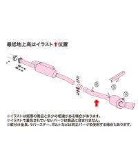 CATBACK AUTHORIZE RM Ø70MM TOYOTA GR86/ SUBARU BRZ FUJITSUBO 