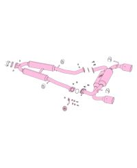 CATBACK AUTHORIZE RM+C NISSAN 370Z Z34 FUJITSUBO 