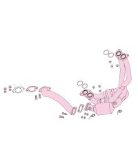 COLLECTEUR ECHAPPEMENT SUPER EX BASIC TOYOTA 86/ SUBARU BRZ (FA20) FUJITSUBO 