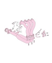 COLLECTEUR ECHAPPEMENT SUPER EX BASIC HONDA CIVIC INTEGRA TYPE R (EK9/DC2/DB8) FUJITSUBO 