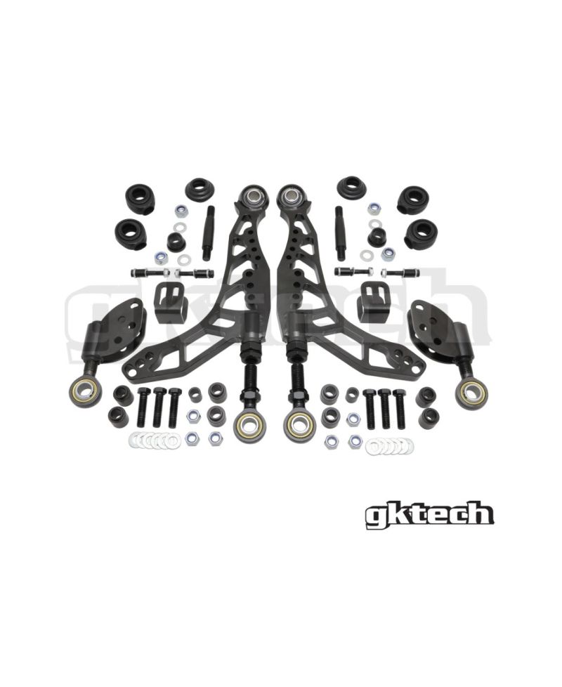 KIT BRAS DE SUSPENSION INFERIEURS AVANT "SUPER LOCK" V2 NISSAN SKYLINE R32/R33/R34, S13/S14/S15, 300ZX