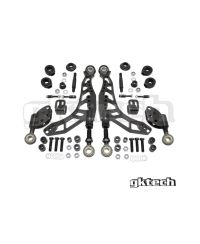 KIT BRAS DE SUSPENSION INFERIEURS AVANT "SUPER LOCK" V2 NISSAN SKYLINE R32/R33/R34, S13/S14/S15, 300ZX