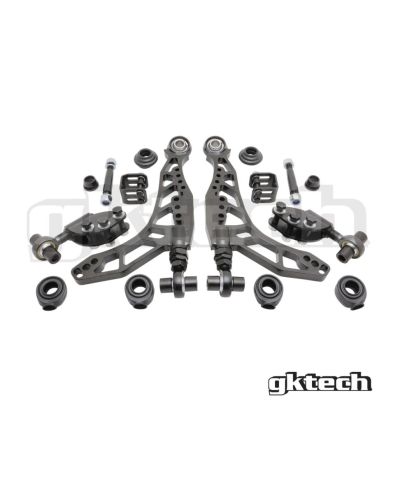 KIT BRAS DE SUSPENSION INFERIEURS AVANT "SUPER LOCK" V2 NISSAN SKYLINE R32/R33/R34, S13/S14/S15, 300ZX