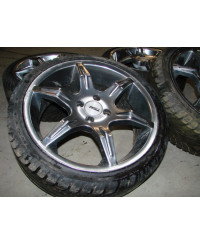 SET 4 JANTES 17" + PNEUS HONDA CIVIC 4X100 