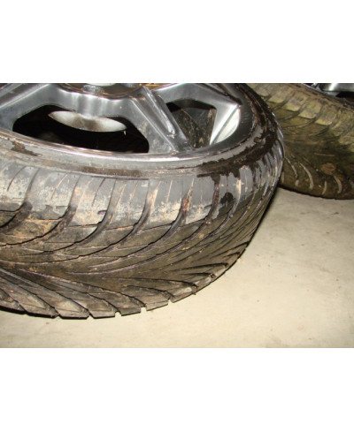 SET 4 JANTES 17" + PNEUS HONDA CIVIC 4X100 