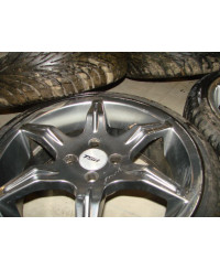SET 4 JANTES 17" + PNEUS HONDA CIVIC 4X100 