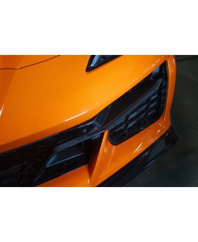 INSERTS GRILLE DE PARE CHOCS AVANT CHEVROLET CORVETTE C8 Z06 - APR PERFORMANCE