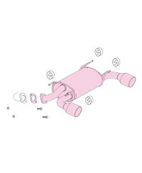 CATBACK AUTHORIZE S TOYOTA 86/ SUBARU BRZ FUJITSUBO 