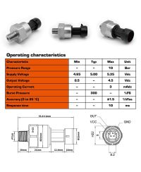 SONDE PRESSION HUILE ESSENCE SHADOW
