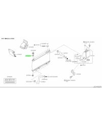 SILENTBLOC RADIATEUR 350Z Z33 /NISSAN 