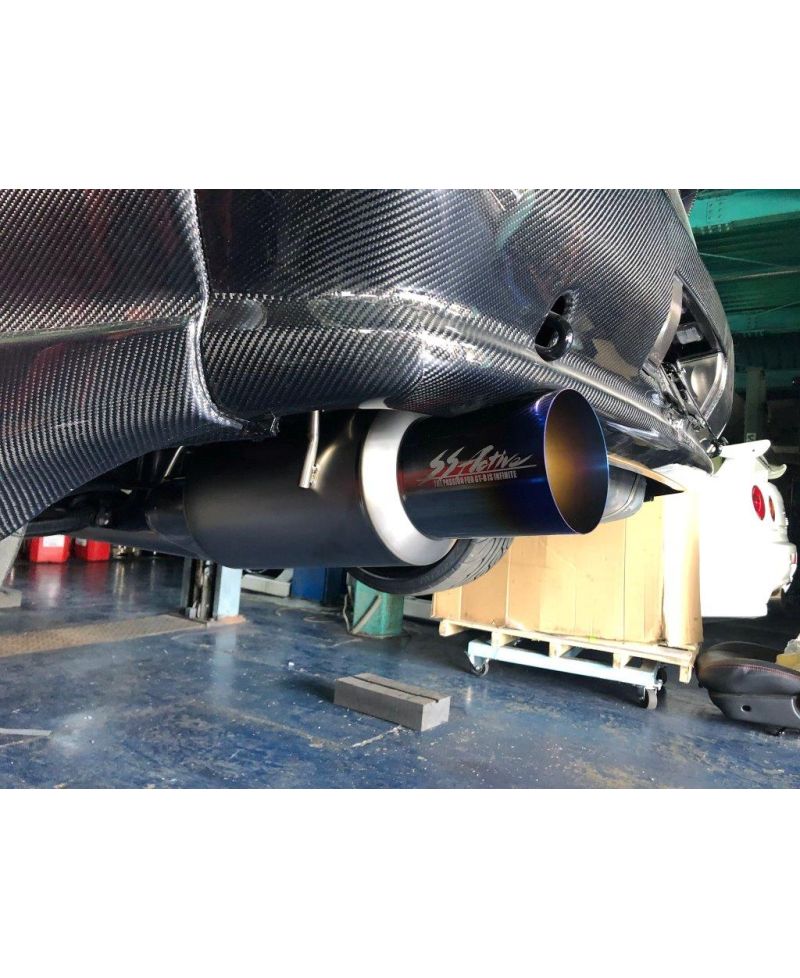 SILENCIEUX SS ACTIVE TITANE NISSAN SKYLINE R32/ R33/ R34 GT-R - ACTIVE GARAGE