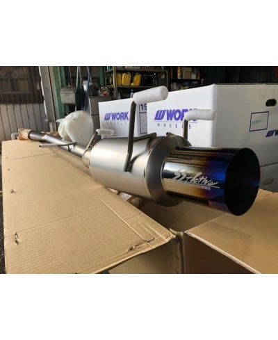 SILENCIEUX SS ACTIVE TITANE NISSAN SKYLINE R32/ R33/ R34 GT-R - ACTIVE GARAGE