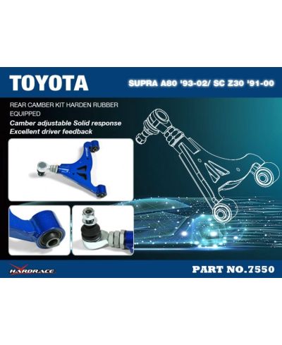 TRIANGLES CARROSSAGE ARRIERE TOYOTA SUPRA/ SOARER/ LEXUS SC - HARDRACE 